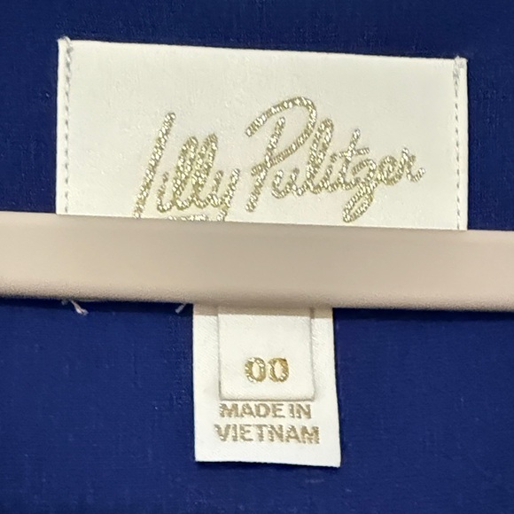 Lilly Pulitzer Adalyn Maxi Dress with Pink and Blue Design - Picture 5 of 5